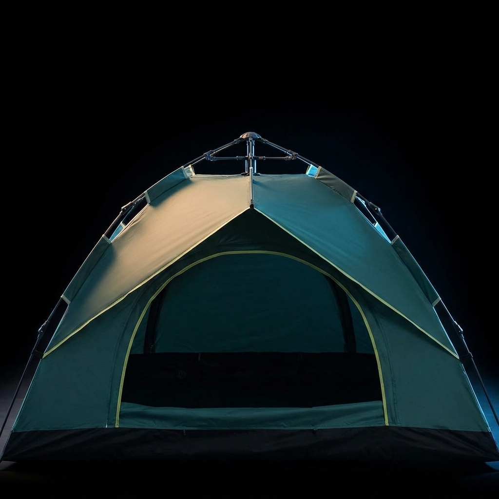 Self-Bouncing Tent